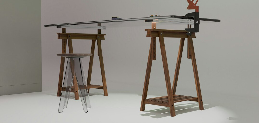 uruguayan painter at easel